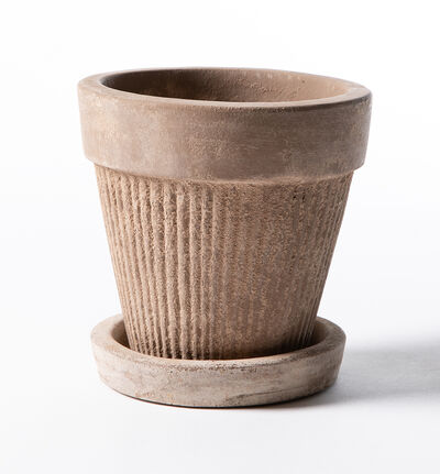 Cotti terrakottapotte med underskål 14 cm Cotti terrakottapotte med underskål 14 cm